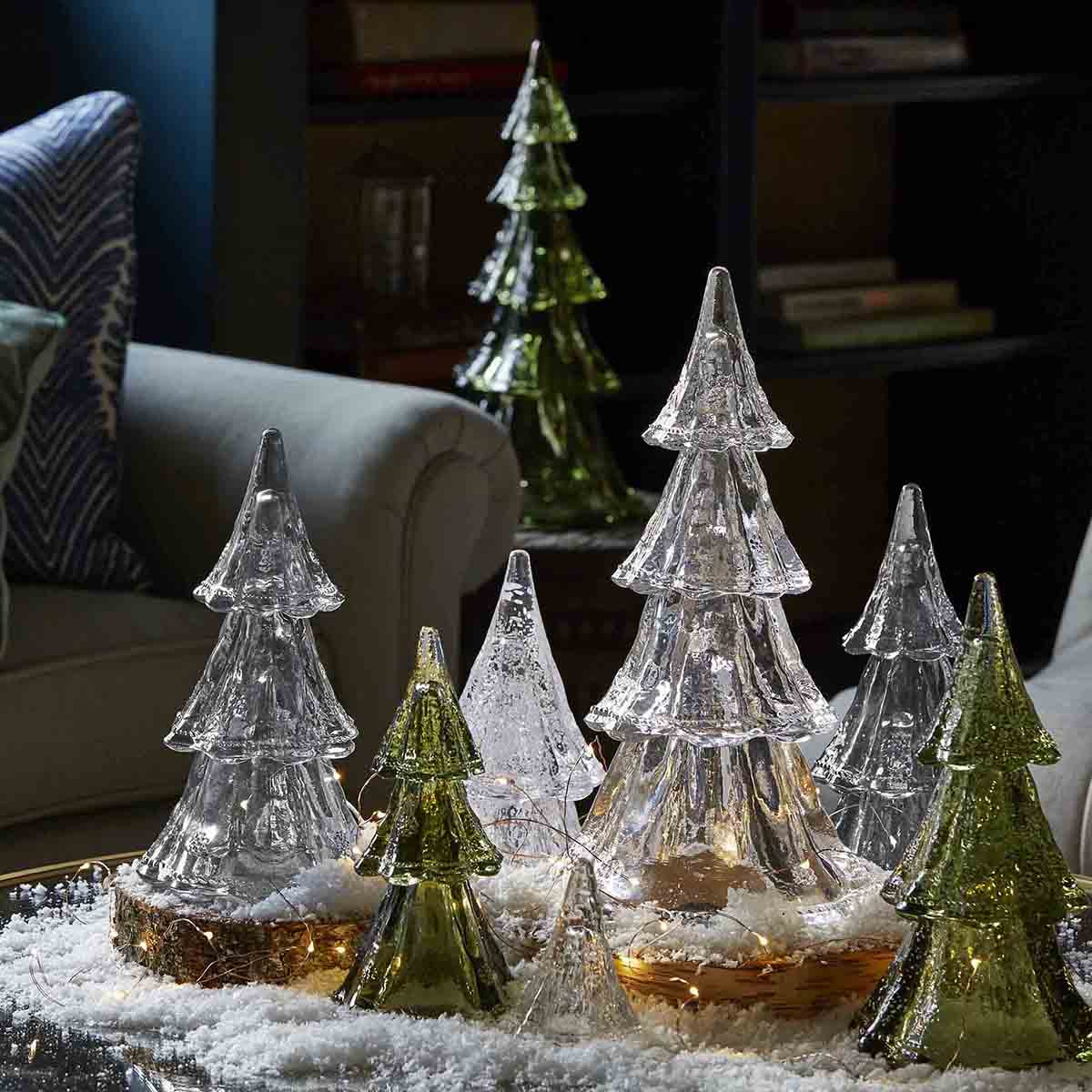 Juliska - Berry & Thread 10.5" Stackable Glass Trees - Clear