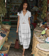 Doen Bernadette Top in Salt