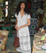 Doen Bernadette Top in Salt
