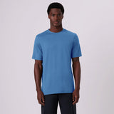 Bugatchi - Short Sleeve UV50 Crewneck - Ocean