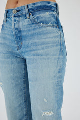 Moussy - Colemont Straight Jean - Light Blue