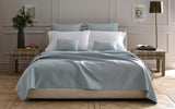 Matouk - Eden Full/Queen Coverlet - Hazy Blue