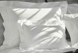 Matouk- Milano Hemstitch King Case Pair- Bone