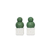 Juliska - Berry & Thread Topiary Salt & Pepper 2pc Set - Whitewash