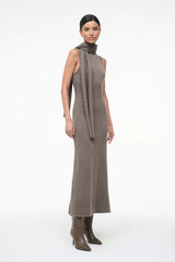 STAUD - Canal Midi Dress - Truffle