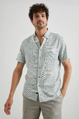 Rails - Carson Shirt - Bambu Block Kalamata