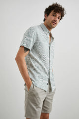 Rails - Carson Shirt - Bambu Block Kalamata