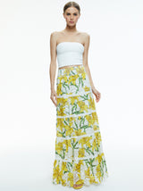 Alice + Olivia - Aisha Tiered Midi Skirt - Stargazer Multi