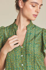 Trovata Birds of Paradis - Cate Blouse - Prado Ditsy