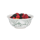 Juliska - Country Estate Winter Frolic Cereal/Ice Cream  Bowl - Evergreen