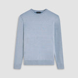 Bugatchi - Long Sleeve Melange Crewneck Sweater