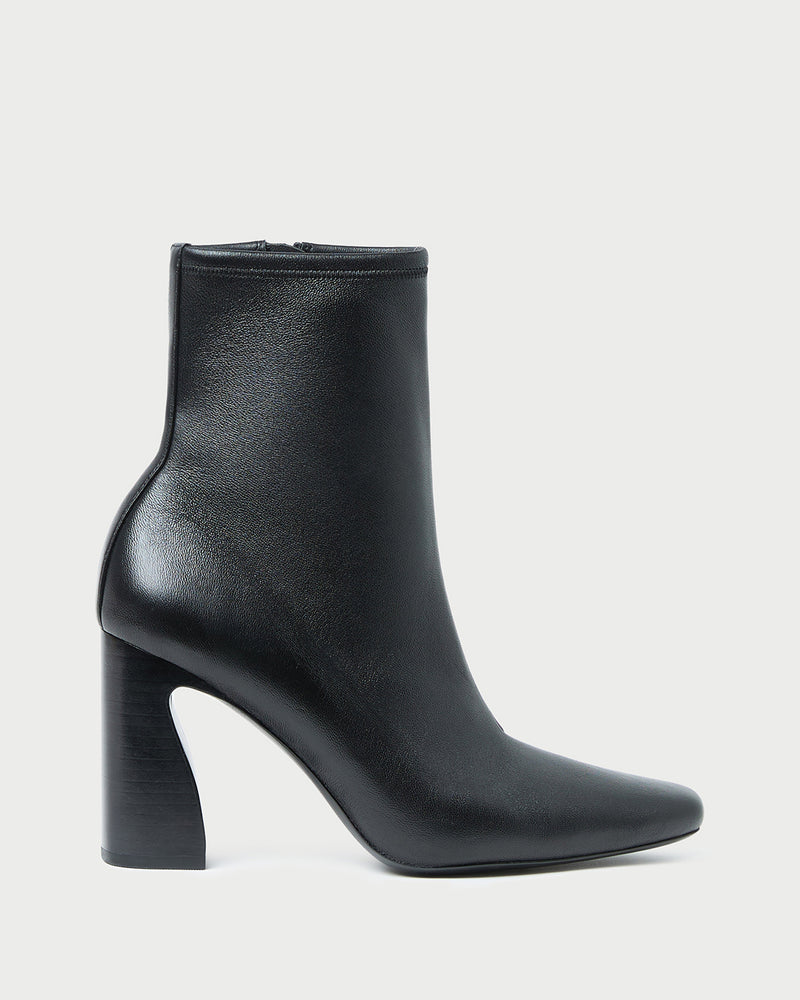 Loeffler Randall- Chloe Stretch Ankle Boot- Black