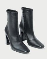Loeffler Randall- Chloe Stretch Ankle Boot- Black
