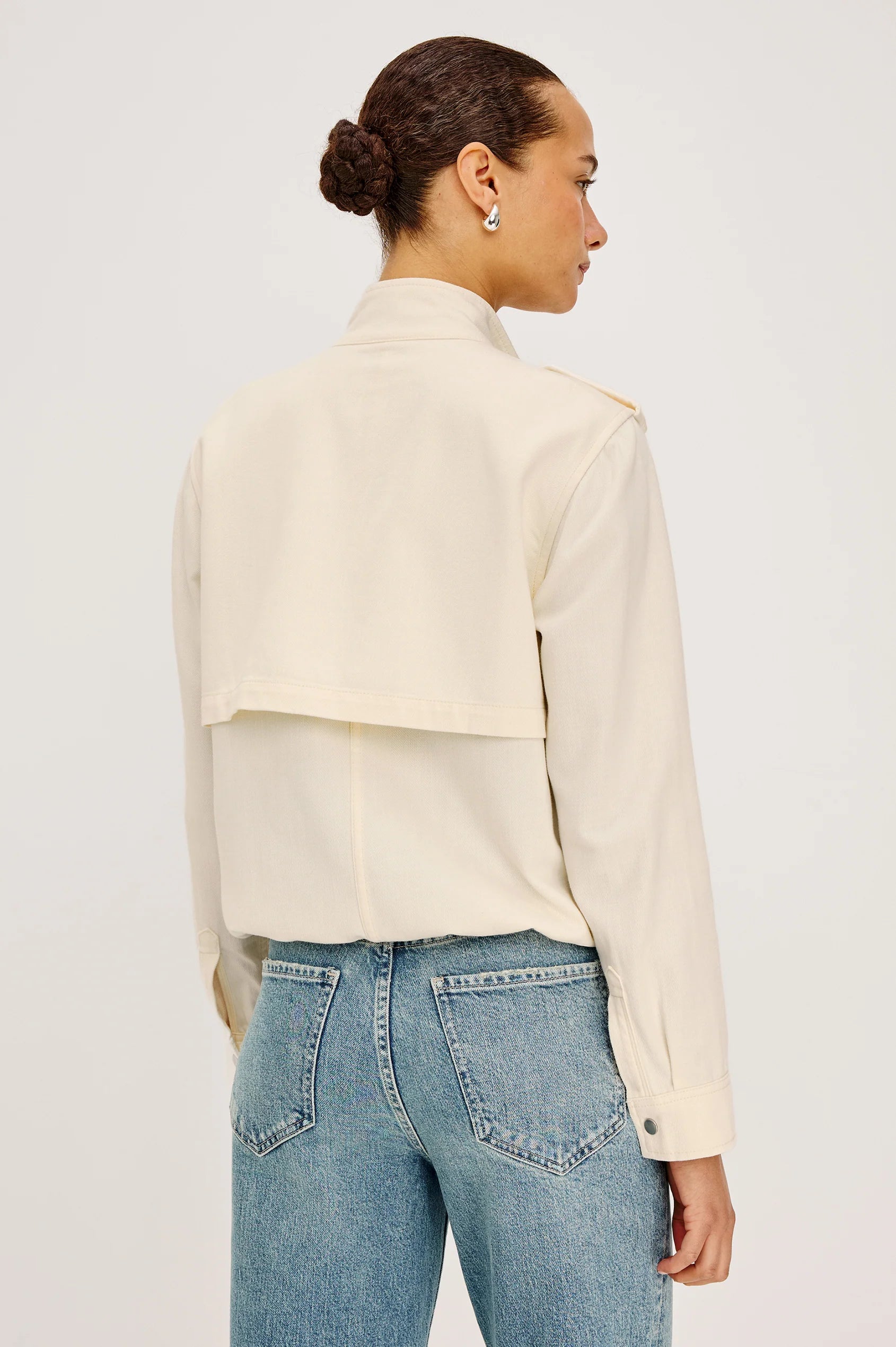 Rails - Collins Denim Jacket - Ivory