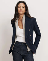 Veronica Beard - Miller Dickey Jacket Kit - Navy/Heather Grey