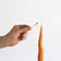 Carrot Beeswax Candle Sticks