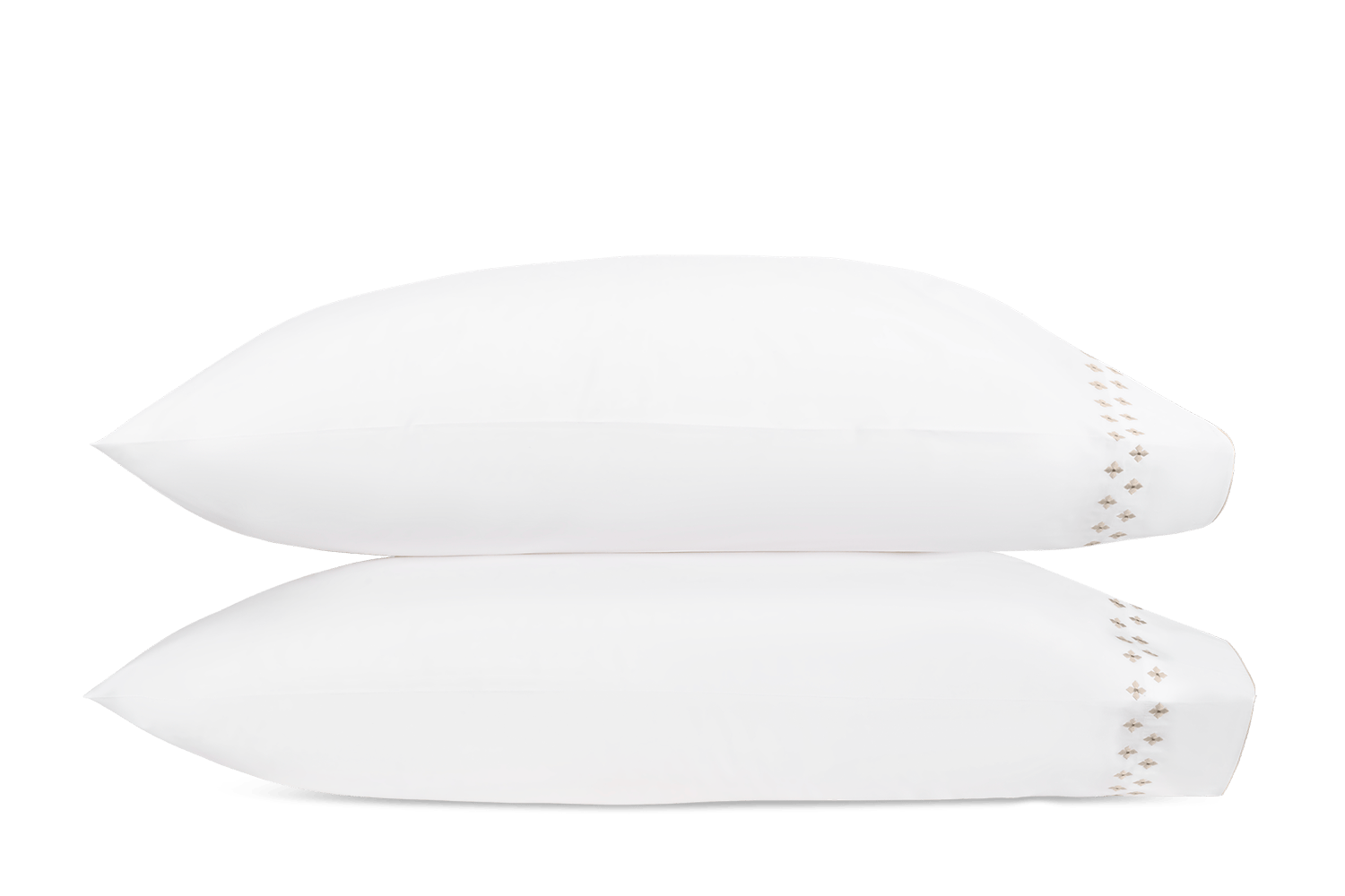 Matouk- Casablanca King Pillowcase Pair- Dune