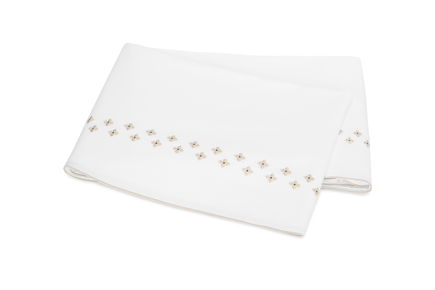 Matouk- Casablanca King Flat Sheet- Dune