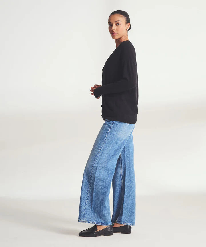 Naadam Cashmere Boyfriend Cardigan