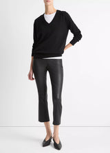 Vince - Weekend V-Neck Sweater - Black