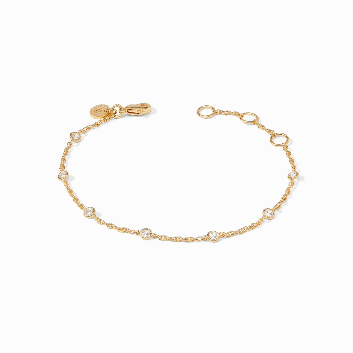 Julie Vos - Celeste Delicate Bracelet - Cubic Zirconia