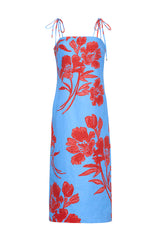 Cara Cara - Chelsea Dress - Flora Shadow Sky