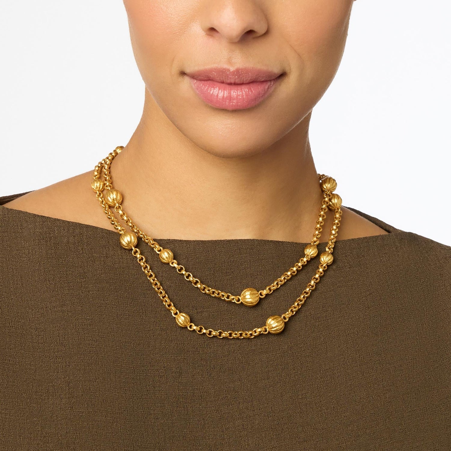 Julie Vos - Cirque Station Necklace - Gold