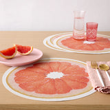 Chilewich - Citrus Placemat - Grapefruit
