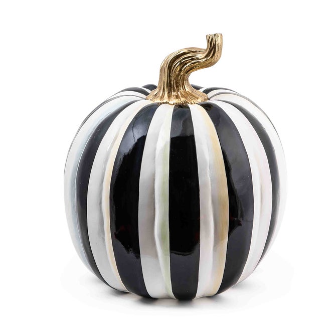 MacKenzie Childs - Courtly Stripe Pumpkin Large