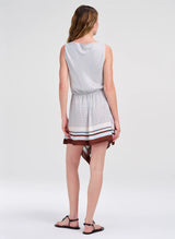 A.L.C. - Dea Dress - Ganache/Sky Blue Dotted