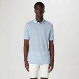 Bugacthi - SS Three Button Polo - Air Blue