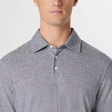 Bugatchi - SS Three Button Polo - Navy