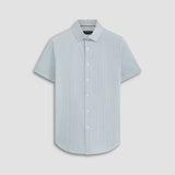 Bugatchi - OoohCotton Miles SS Shirt - Turquoise