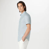 Bugatchi - OoohCotton Miles SS Shirt - Turquoise