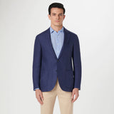 Bugatchi - Two Button Linen Blazer - Navy