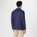 Bugatchi - Two Button Linen Blazer - Navy