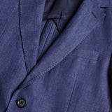 Bugatchi - Two Button Linen Blazer - Navy