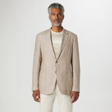 Bugatchi - Two Button Linen Blazer - Sand