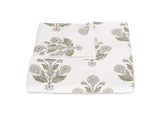 Matouk- Dalila Full/ Queen Duvet Cover- Pebble