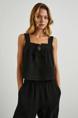 Rails - Enya Top - Black Gauze