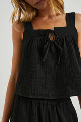 Rails - Enya Top - Black Gauze