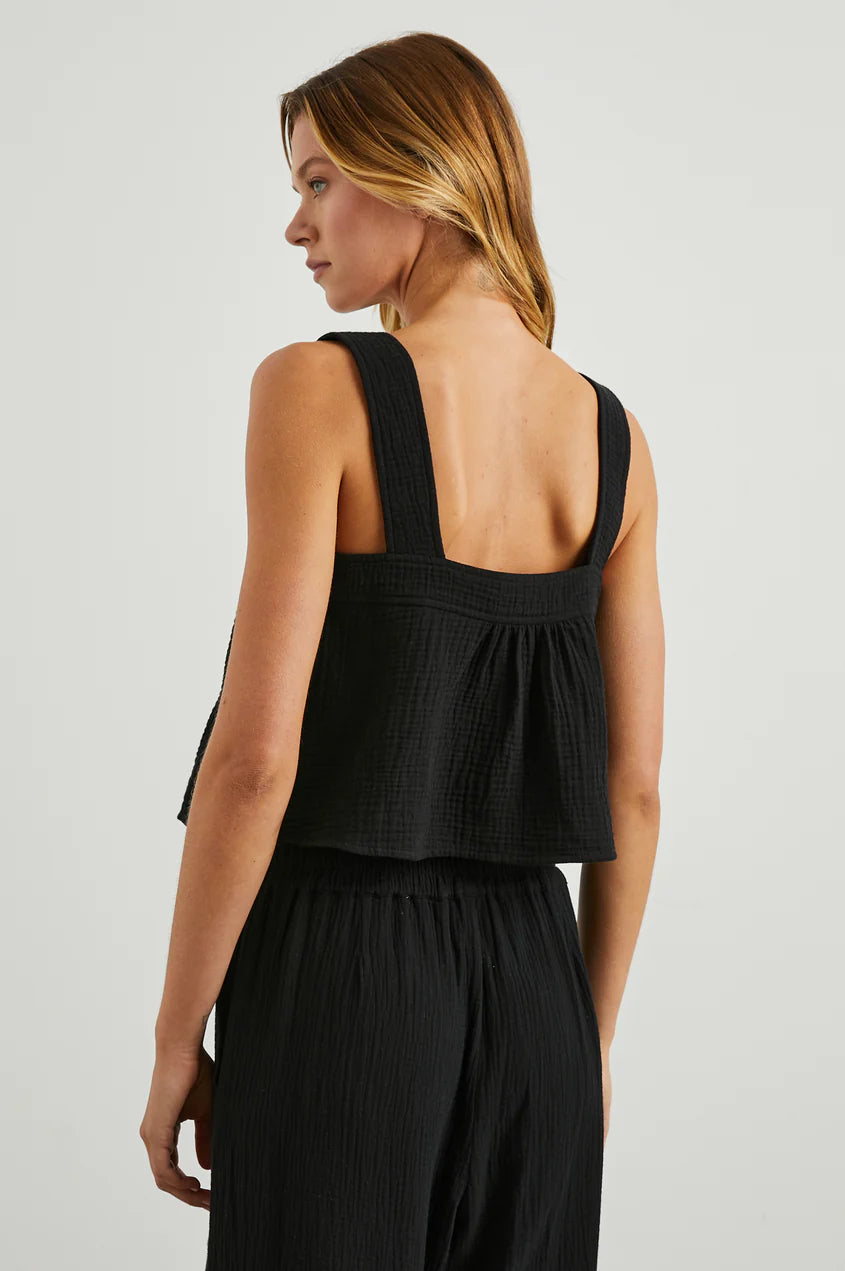 Rails - Enya Top - Black Gauze