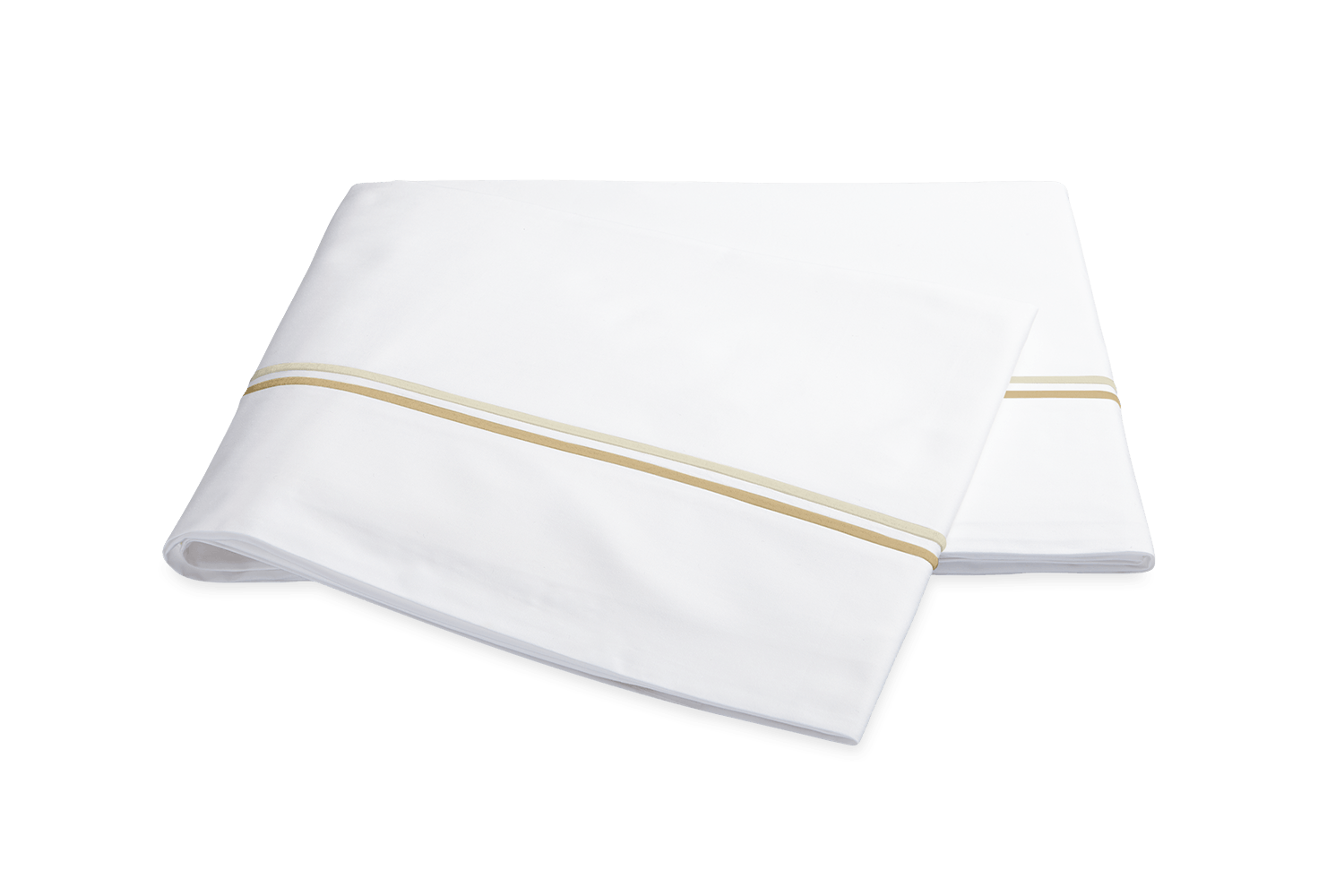 Matouk - Essex Full/Queen Flat Sheet -Champagne