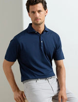 Peter Millar Excursionist Flex Polo S/S - Atlantic Blue