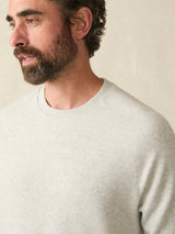 Faherty - Legend Sweater Crew - Light Heather Grey