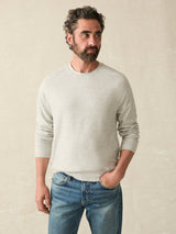 Faherty - Legend Sweater Crew - Light Heather Grey