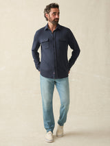 Faherty - Legend Sweater Shirt - Brighton Navy Twill