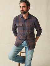 Faherty - Legend Sweater Shirt - Blue Mountain Plaid