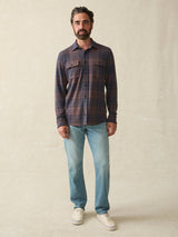 Faherty - Legend Sweater Shirt - Blue Mountain Plaid