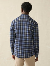 Faherty - Legend Sweater Shirt - Blue Winds Plaid